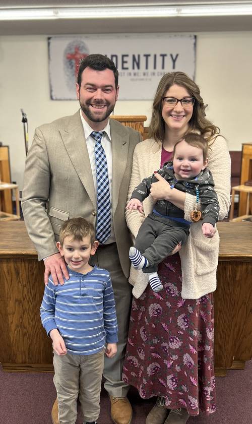 Pastor and family of Hope Baptist Church